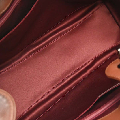 Chanel 2015-2016 Brown Caviar Skin Executive Cerf 2way Shoulder Tote Bag