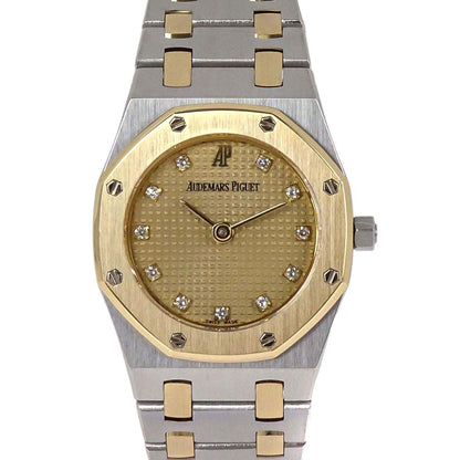 Audemars Piguet Royal Oak 24mm Ref.66339SA Quartz Watch 18KYG SS Diamond