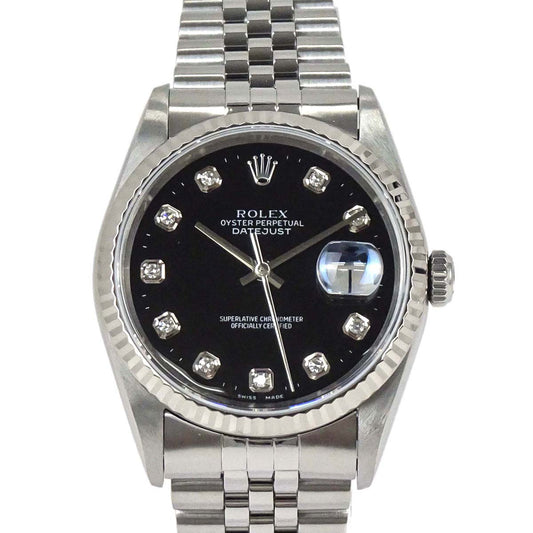 Rolex Oyster Perpetual Datejust 36mm Ref.16234G Self-winding Watch SS