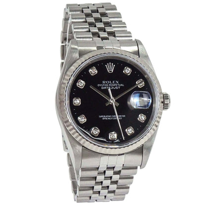 Rolex Oyster Perpetual Datejust 36mm Ref.16234G Self-winding Watch SS
