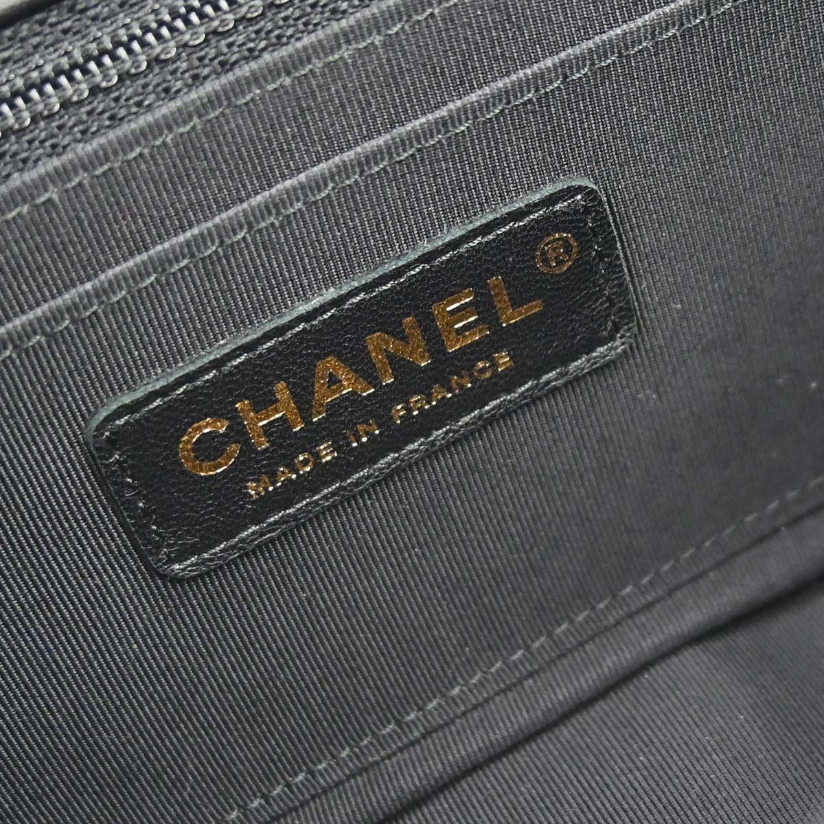 Chanel Black Lambskin Chevron Turnlock Mini Full Flap Shoulder Bag