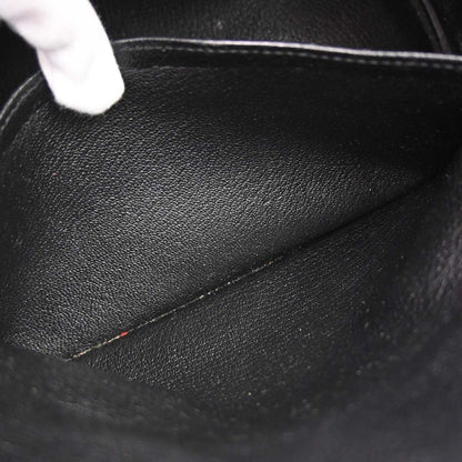 Hermes Black Taurillon Clemence Birkin 30 Handbag