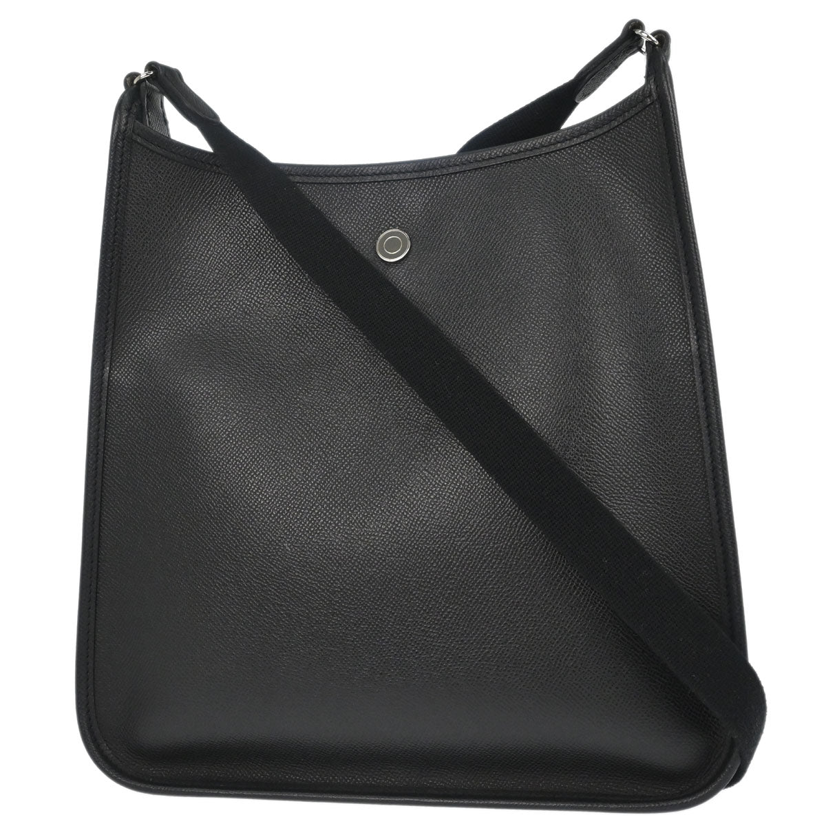 Hermes Black Epsom Vespa PM Shoulder Bag
