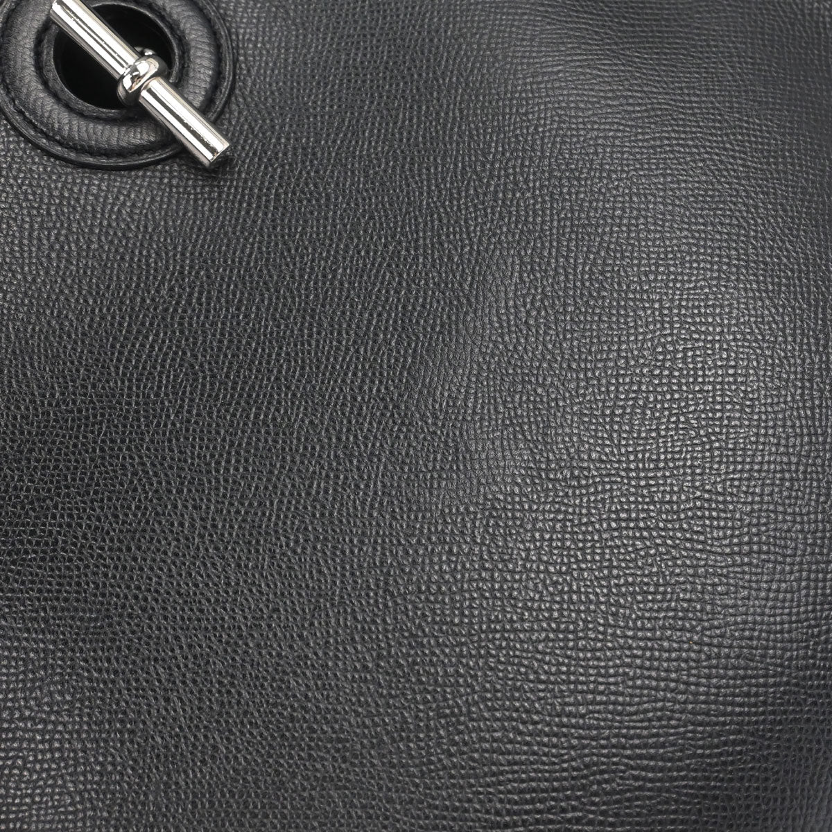 Hermes Black Epsom Vespa PM Shoulder Bag