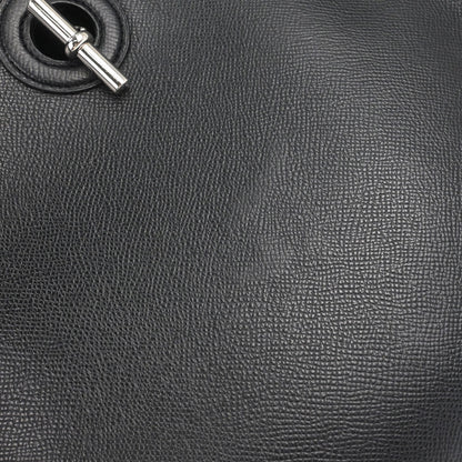 Hermes Black Epsom Vespa PM Shoulder Bag