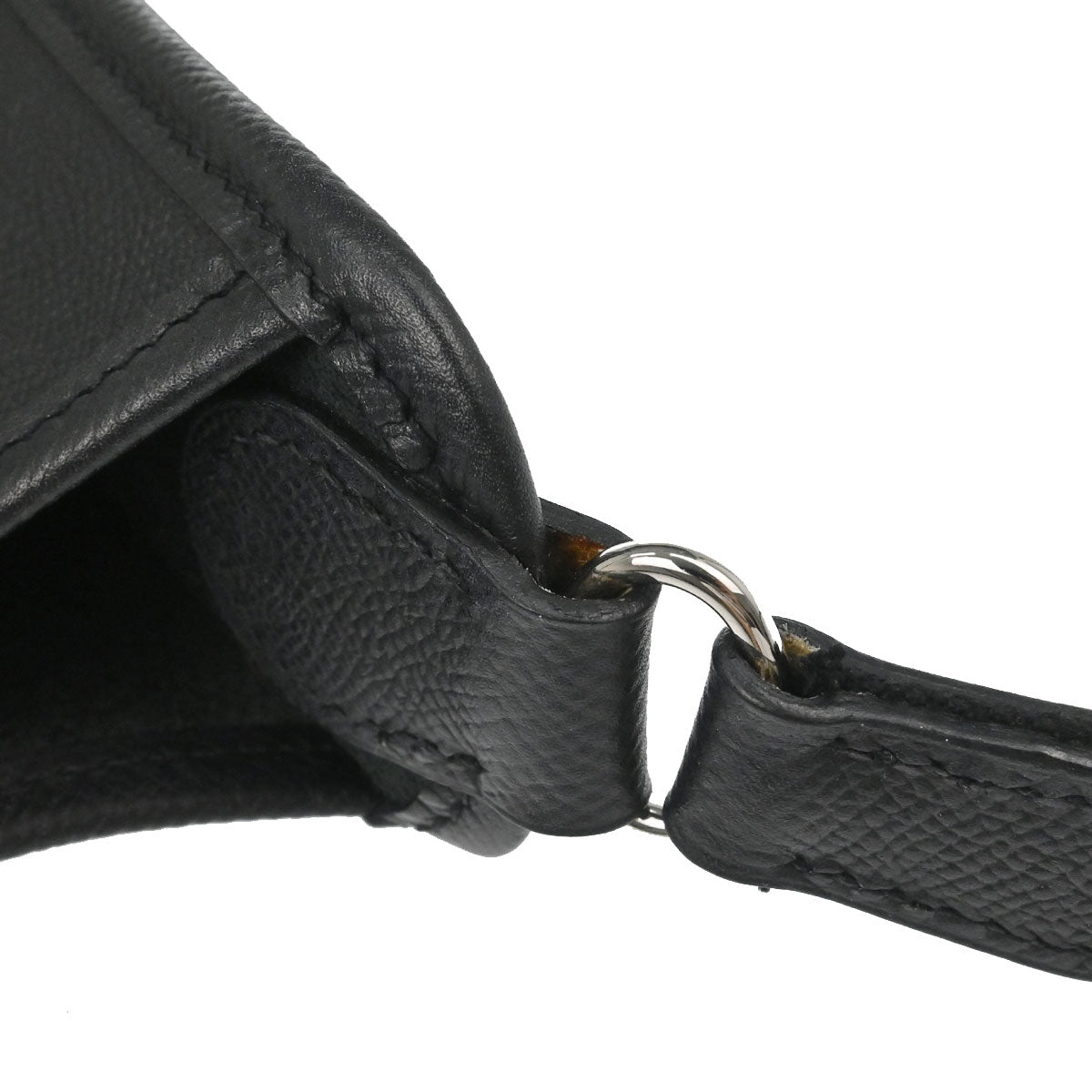 Hermes Black Epsom Vespa PM Shoulder Bag