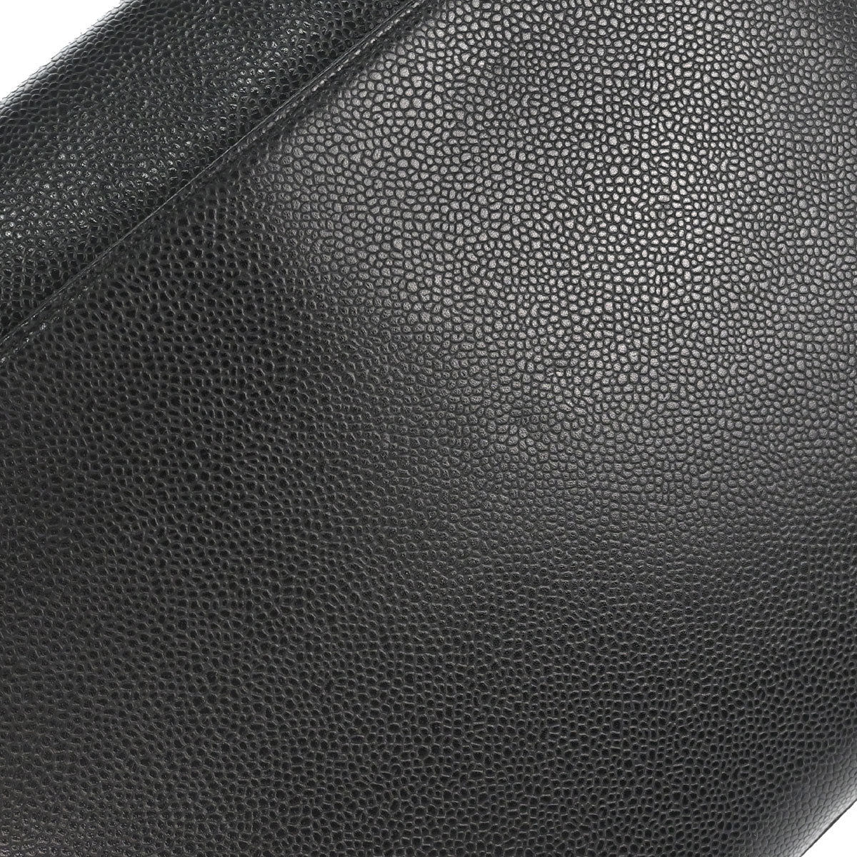 Chanel 2000-2002 Black Caviar Skin Handbag