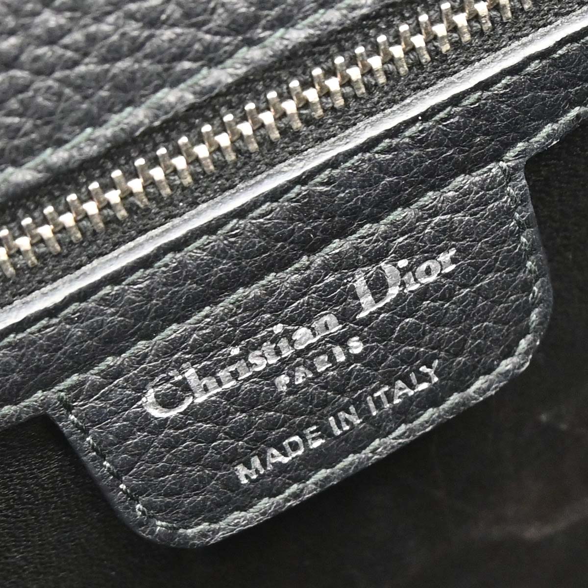 Christian Dior Beige Pony Hair Leopard Print Handbag