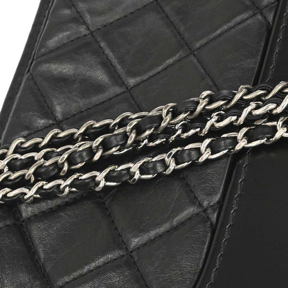 Chanel 2019 Black Lambskin Calfskin Small Gabrielle Shoulder Bag