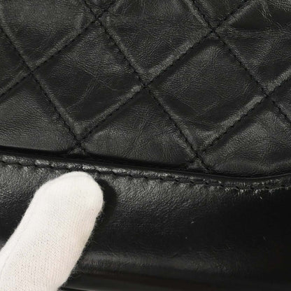 Chanel 2019 Black Lambskin Calfskin Small Gabrielle Shoulder Bag