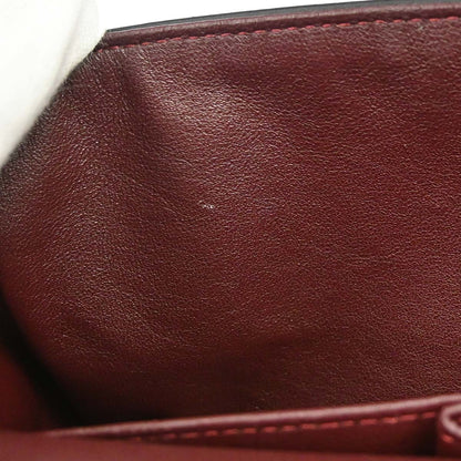 Chanel Black Calfskin 2.55 Classic Double Flap Shoulder Bag