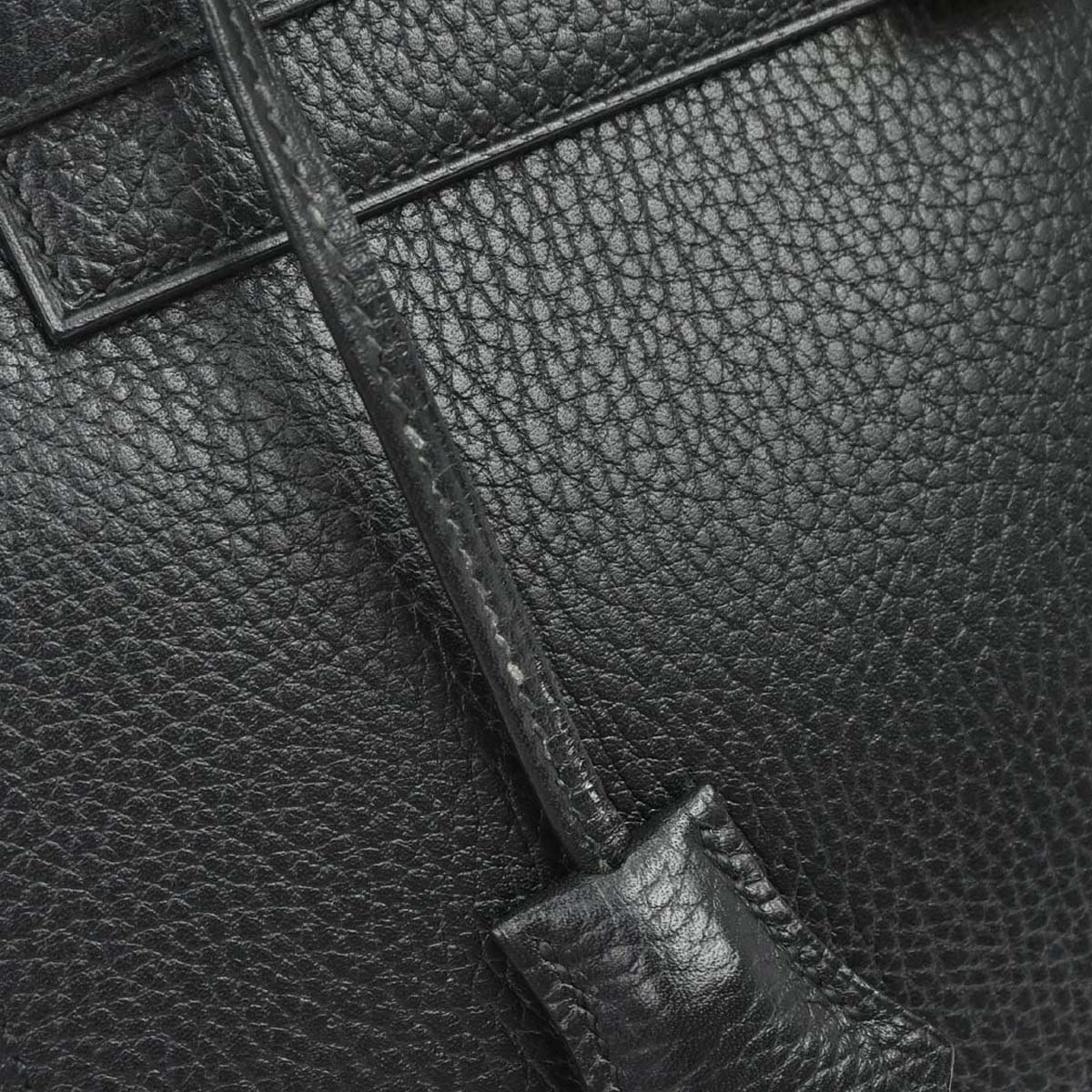 Hermes Black Ardennes Kelly 28 Sellier 2way Shoulder Handbag