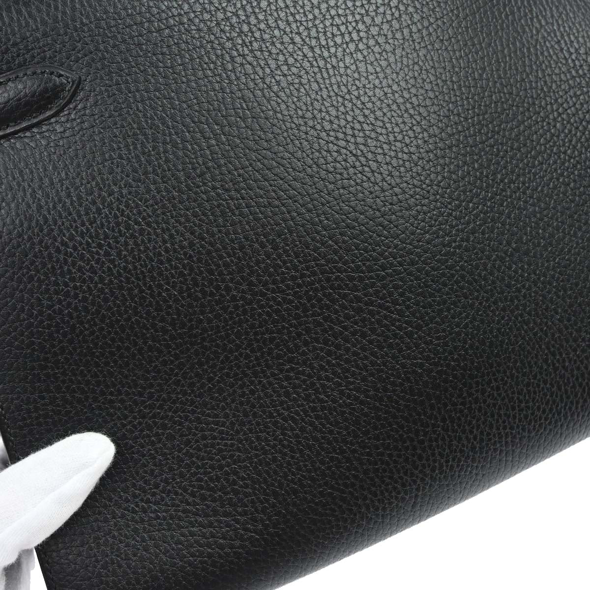 Hermes Black Ardennes Kelly 28 Sellier 2way Shoulder Handbag