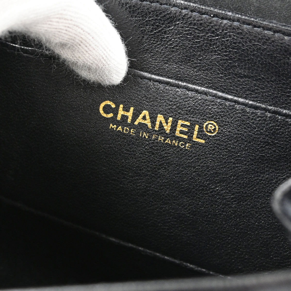 Chanel 2001-2003 Black Velvet Choco Bar Mademoiselle Lock Shoulder Bag