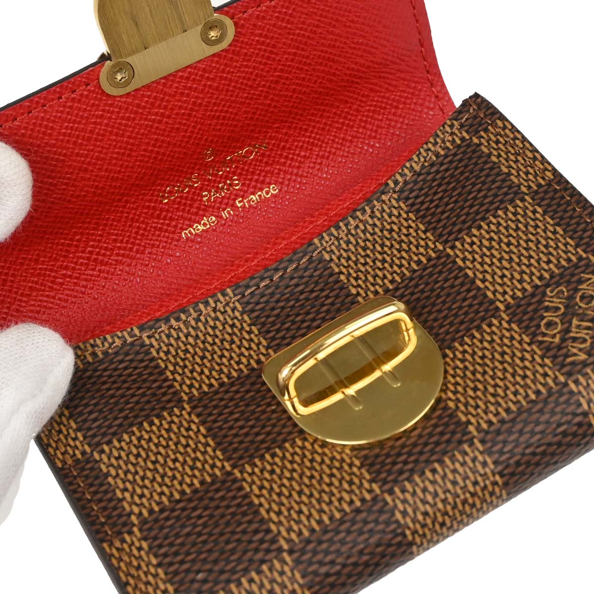 Louis Vuitton Damier Porte Monnaie Koala Coin Wallet N60004