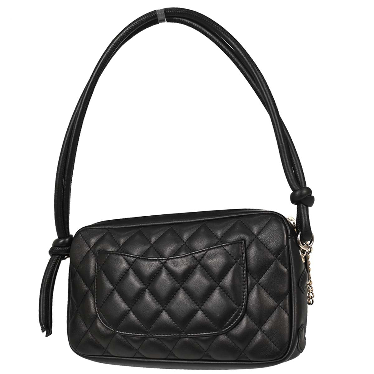 Chanel 2005-2006 Black Calfskin Cambon Ligne Handbag