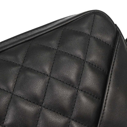 Chanel 2005-2006 Black Calfskin Cambon Ligne Handbag