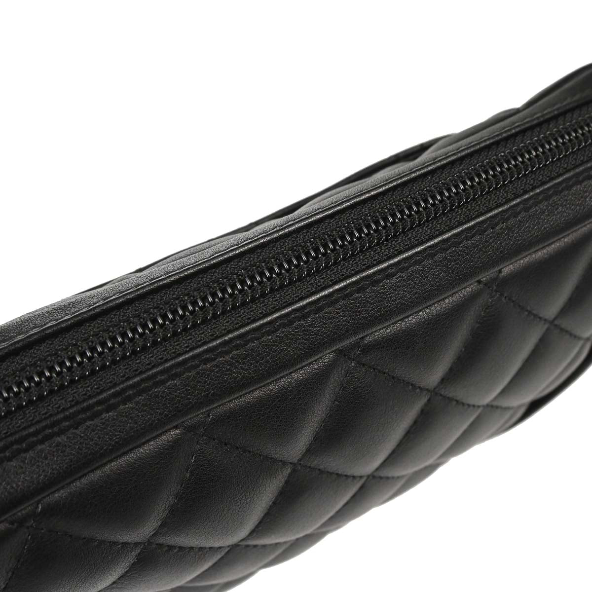 Chanel 2005-2006 Black Calfskin Cambon Ligne Handbag