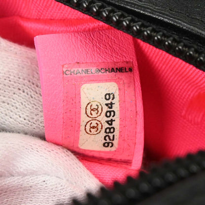 Chanel 2005-2006 Black Calfskin Cambon Ligne Handbag