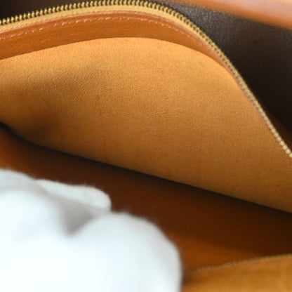 Hermes * Chestnut Ostrich Kelly 32 Sellier 2way Shoulder Handbag