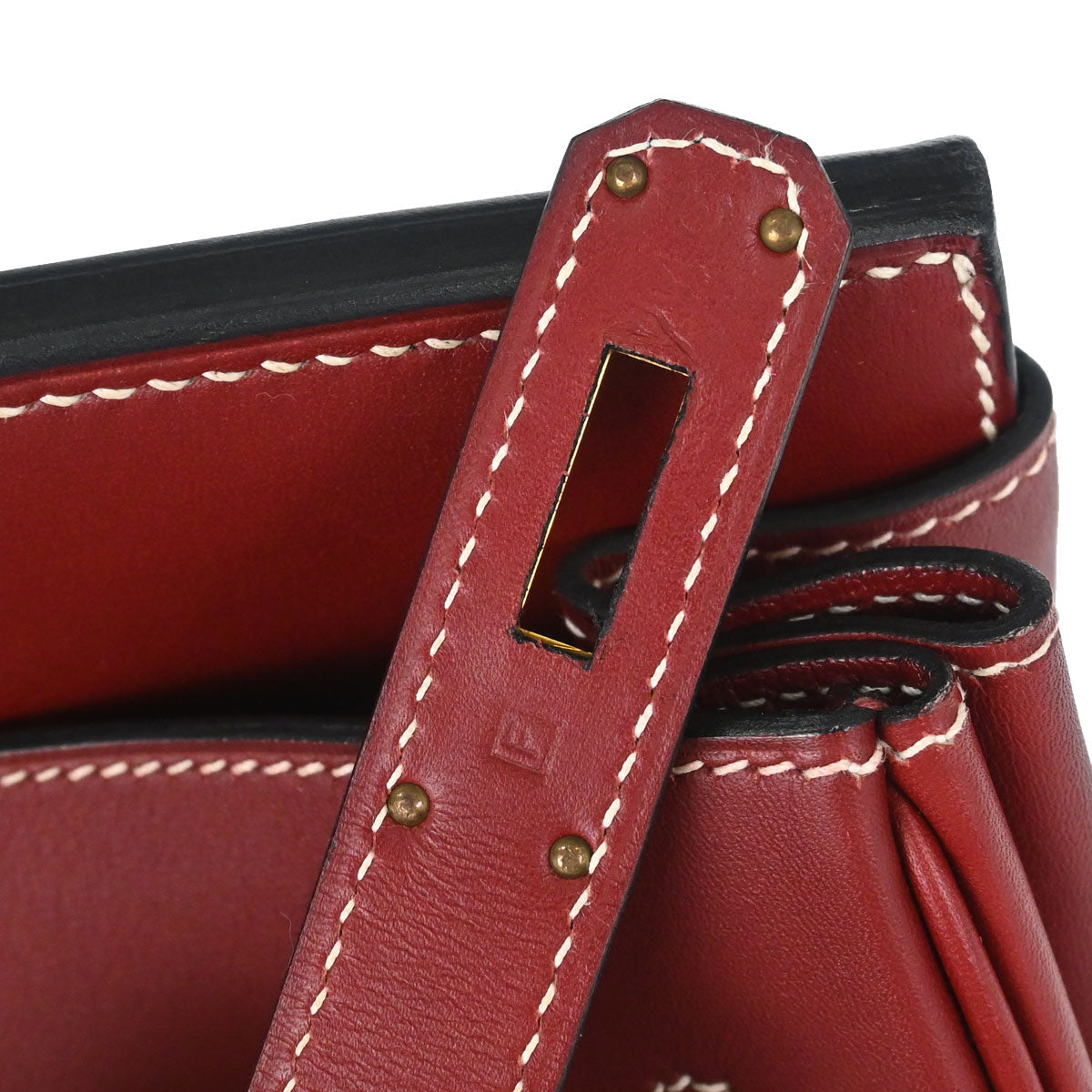 Hermes Rouge H Chamonix Birkin 35 Handbag