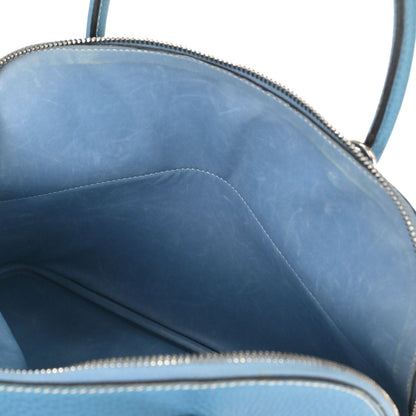 Hermes Blue Jean Taurillon Clemence Bolide 31 2way Shoulder Handbag