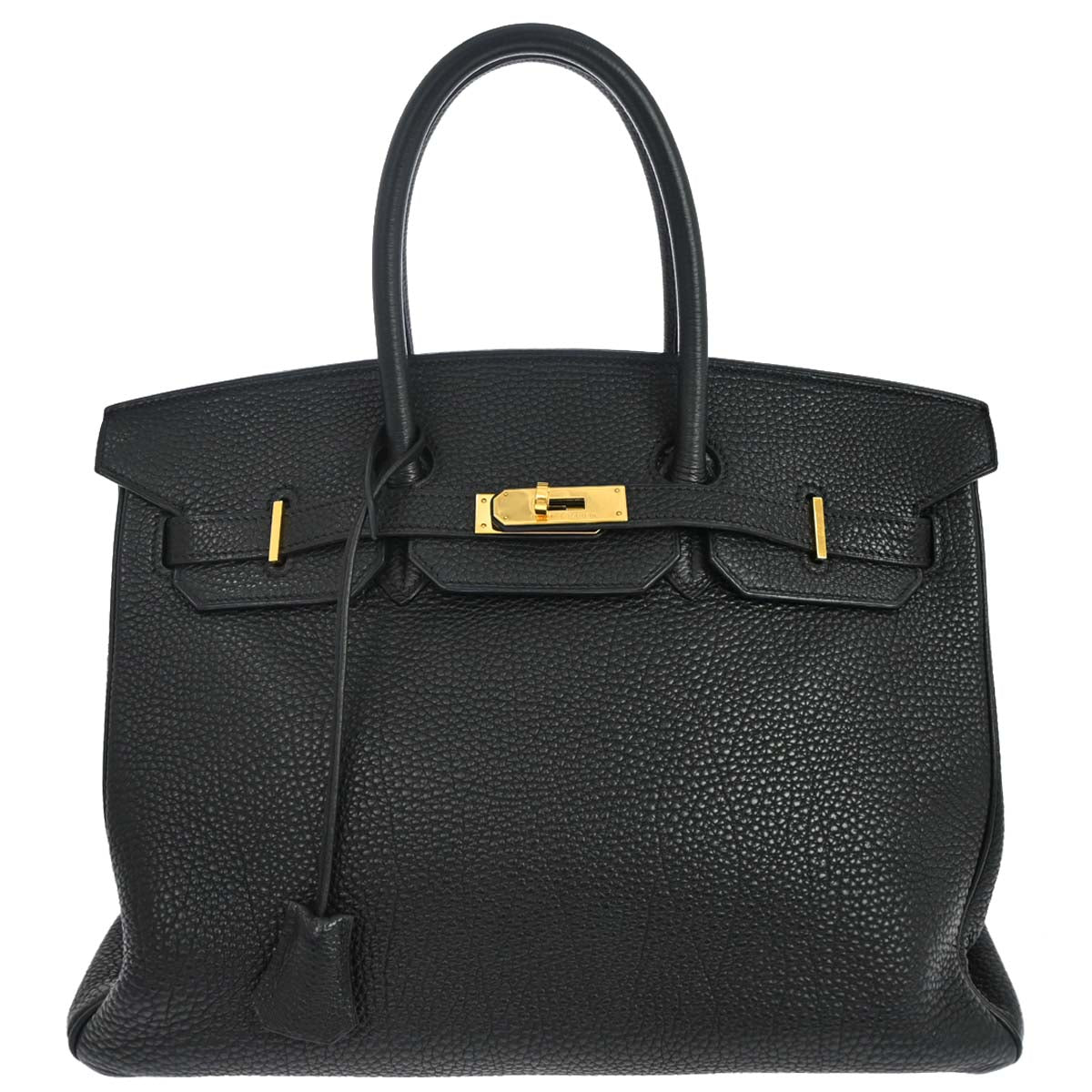 Hermes Black Togo Birkin 35 Handbag