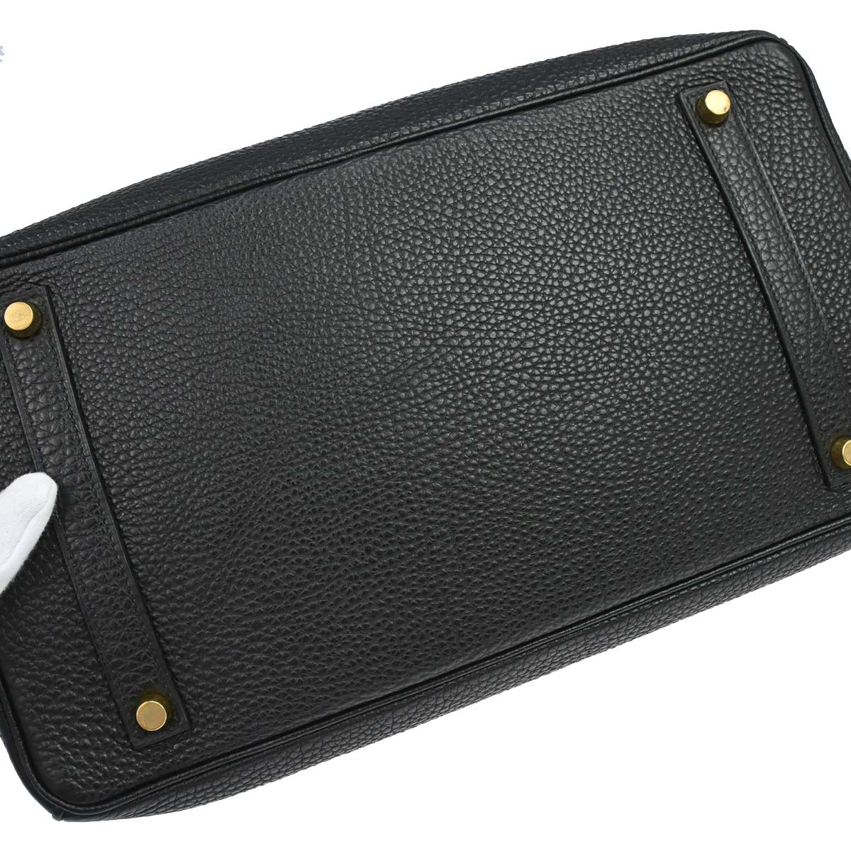 Hermes Black Togo Birkin 35 Handbag