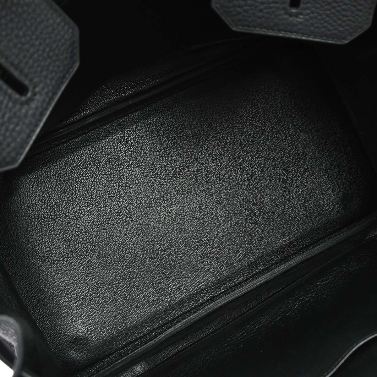 Hermes Black Togo Birkin 35 Handbag