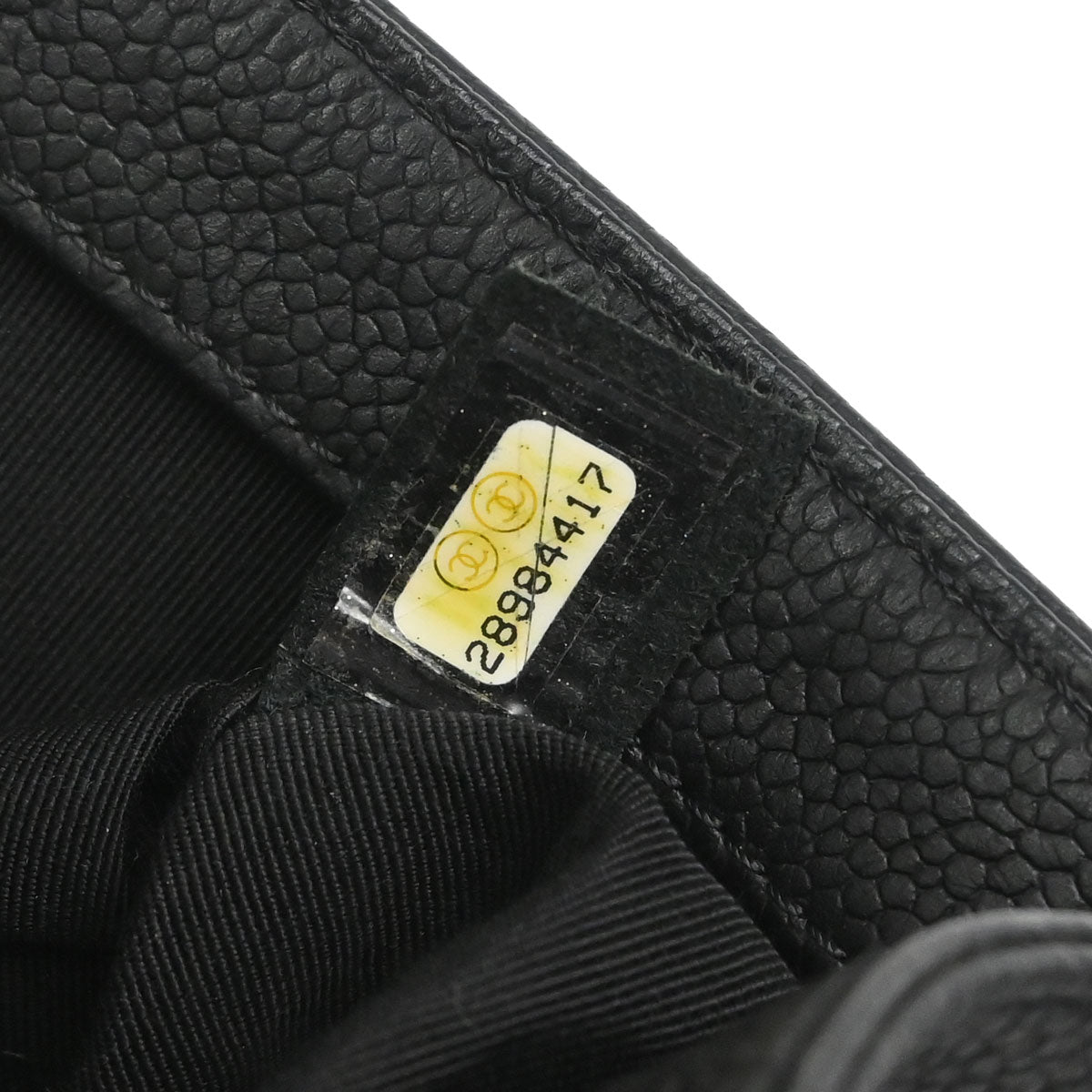 Boy Chanel Black Caviar Skin Chevron Small Chain Shoulder Bag