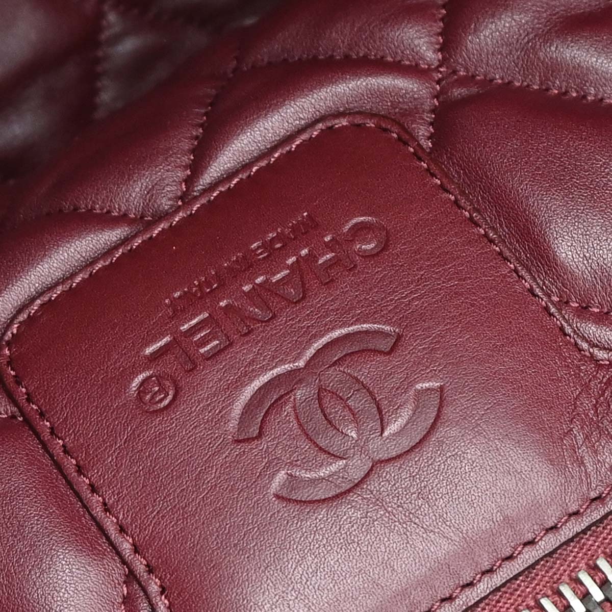Chanel Black Lambskin Coco Cocoon Tote Handbag