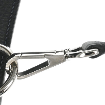 Hermes Blue Indigo Taurillon Clemence Jypsiere 37 Shoulder Bag