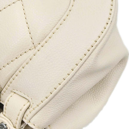 Chanel Ivory Caviar Skin Mademoiselle Lock Handbag
