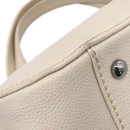Chanel Ivory Caviar Skin Mademoiselle Lock Handbag