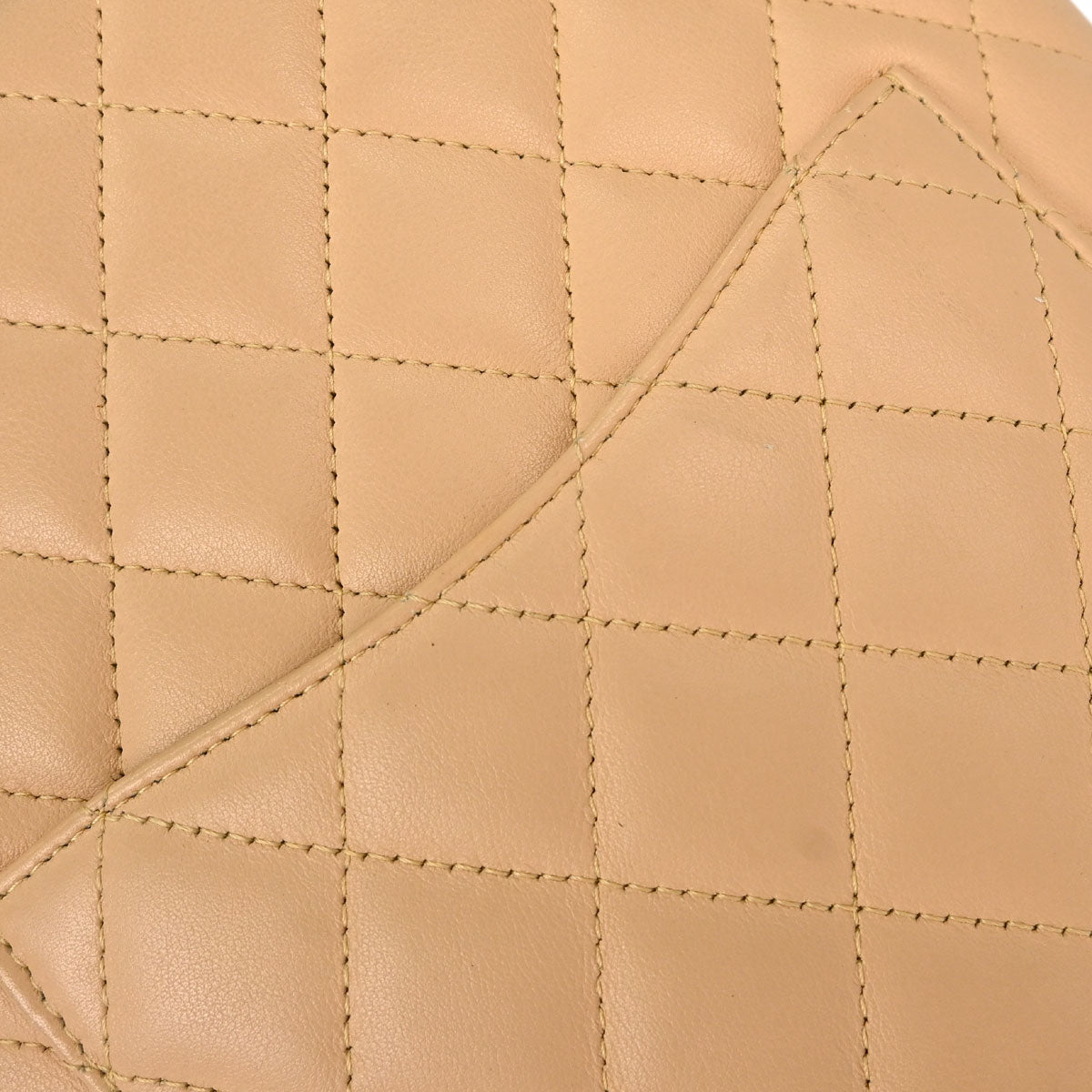 Chanel 2004-2005 Beige Calfskin Cambon Ligne Tote Handbag