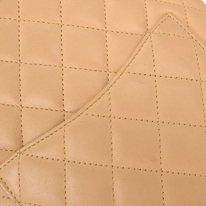 Chanel 2004-2005 Beige Calfskin Cambon Ligne Tote Handbag