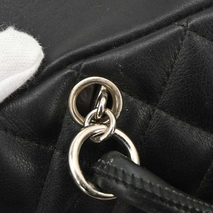 Chanel Black Calfskin Cambon Ligne Bowling Bag 27