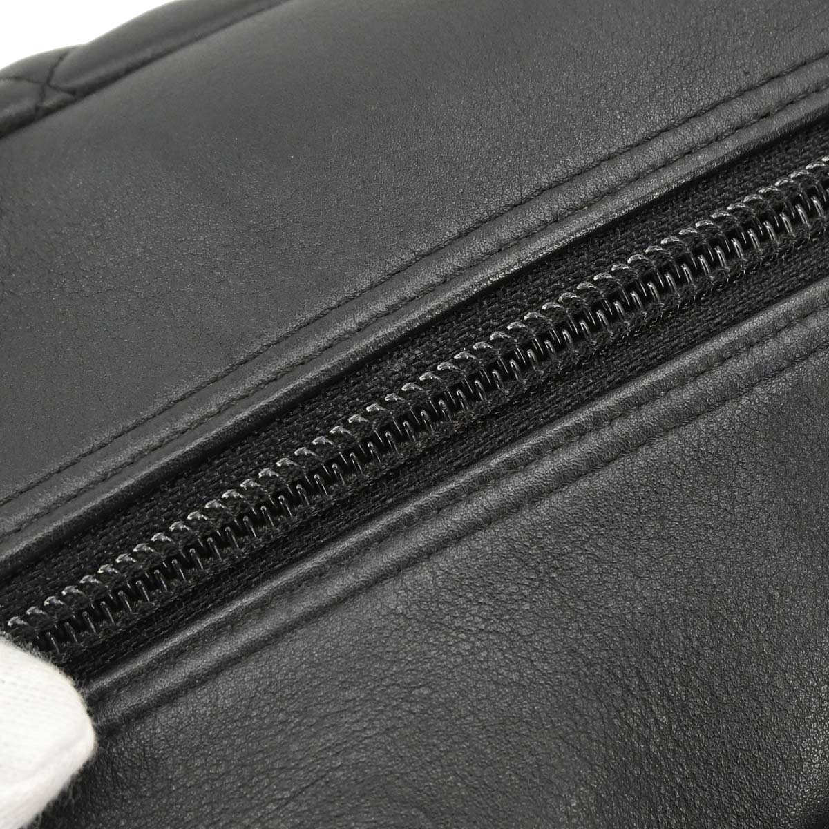 Chanel Black Calfskin Cambon Ligne Bowling Bag 27