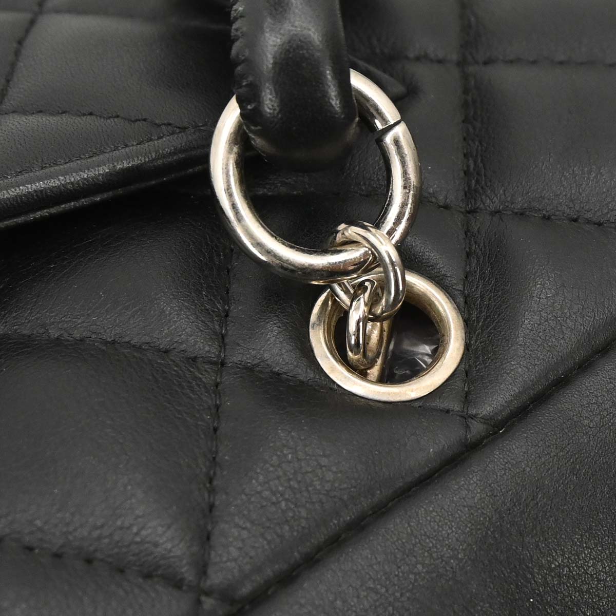 Chanel Black Calfskin Cambon Ligne Bowling Bag 27