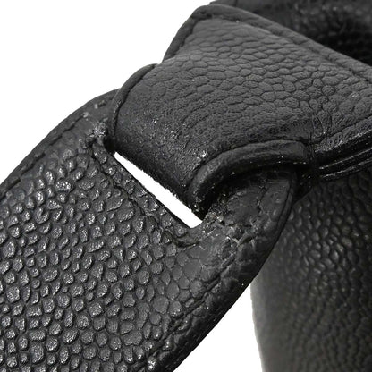 Chanel 2005-2006 Black Caviar Skin Wild Stitch Handbag