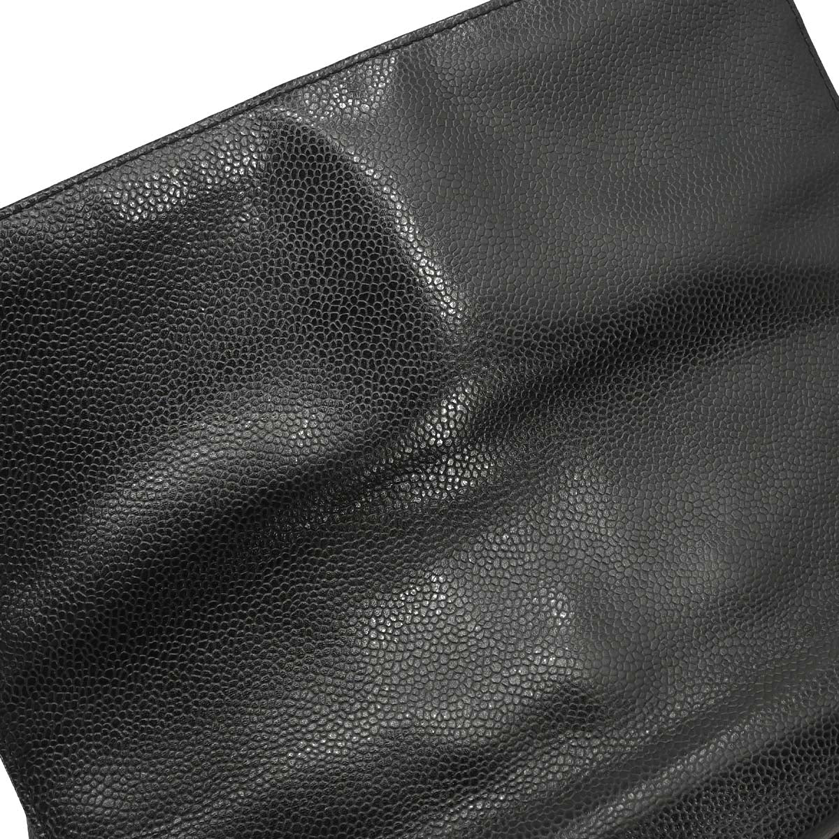 Chanel 2005-2006 Black Caviar Skin Wild Stitch Handbag