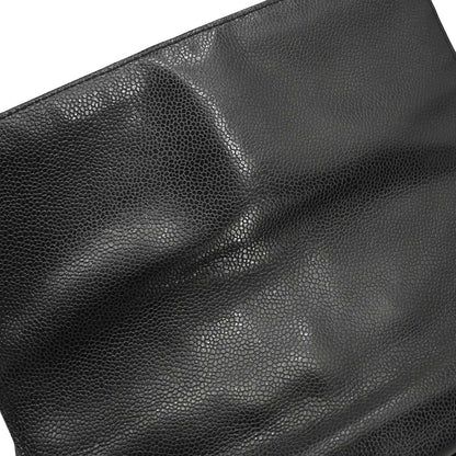 Chanel 2005-2006 Black Caviar Skin Wild Stitch Handbag