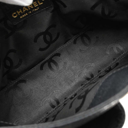 Chanel 2005-2006 Black Caviar Skin Wild Stitch Handbag