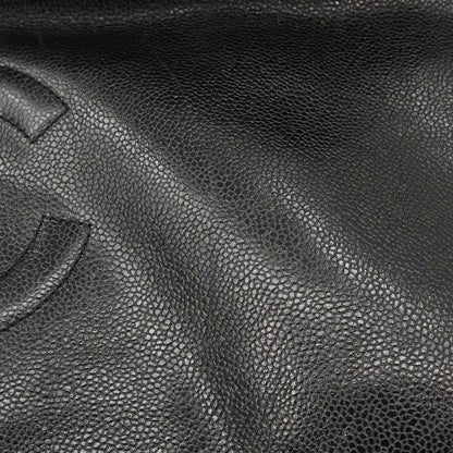Chanel 1994-1996 Black Caviar Skin Handbag