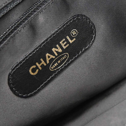 Chanel 1994-1996 Black Caviar Skin Handbag