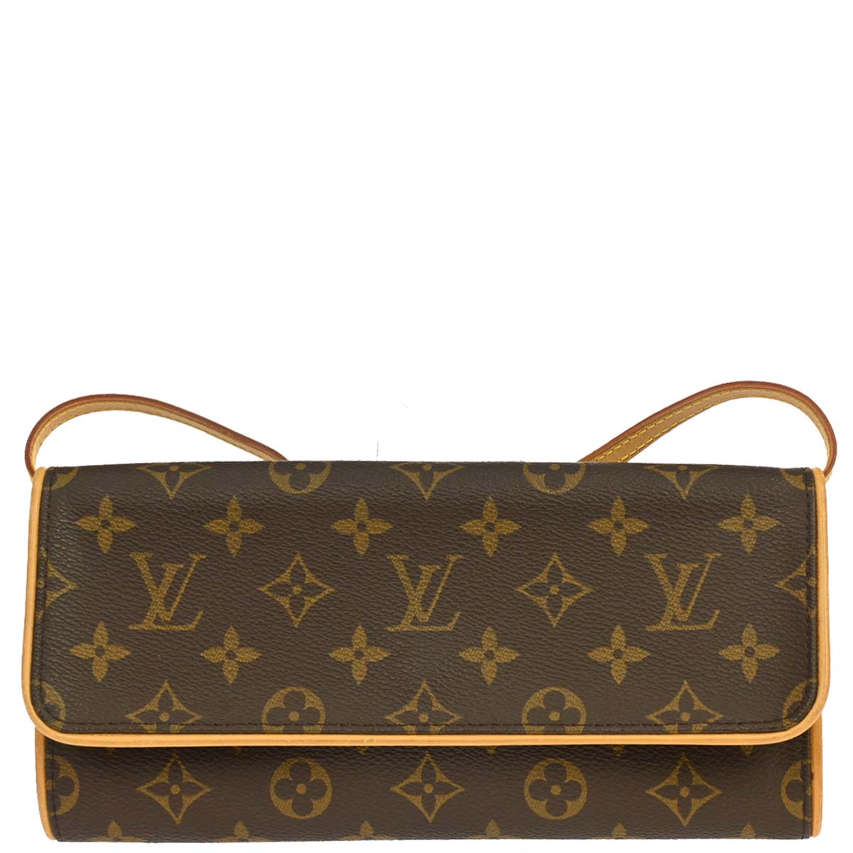Louis Vuitton 2000 Monogram Pochette Twin GM Shoulder Bag M51852
