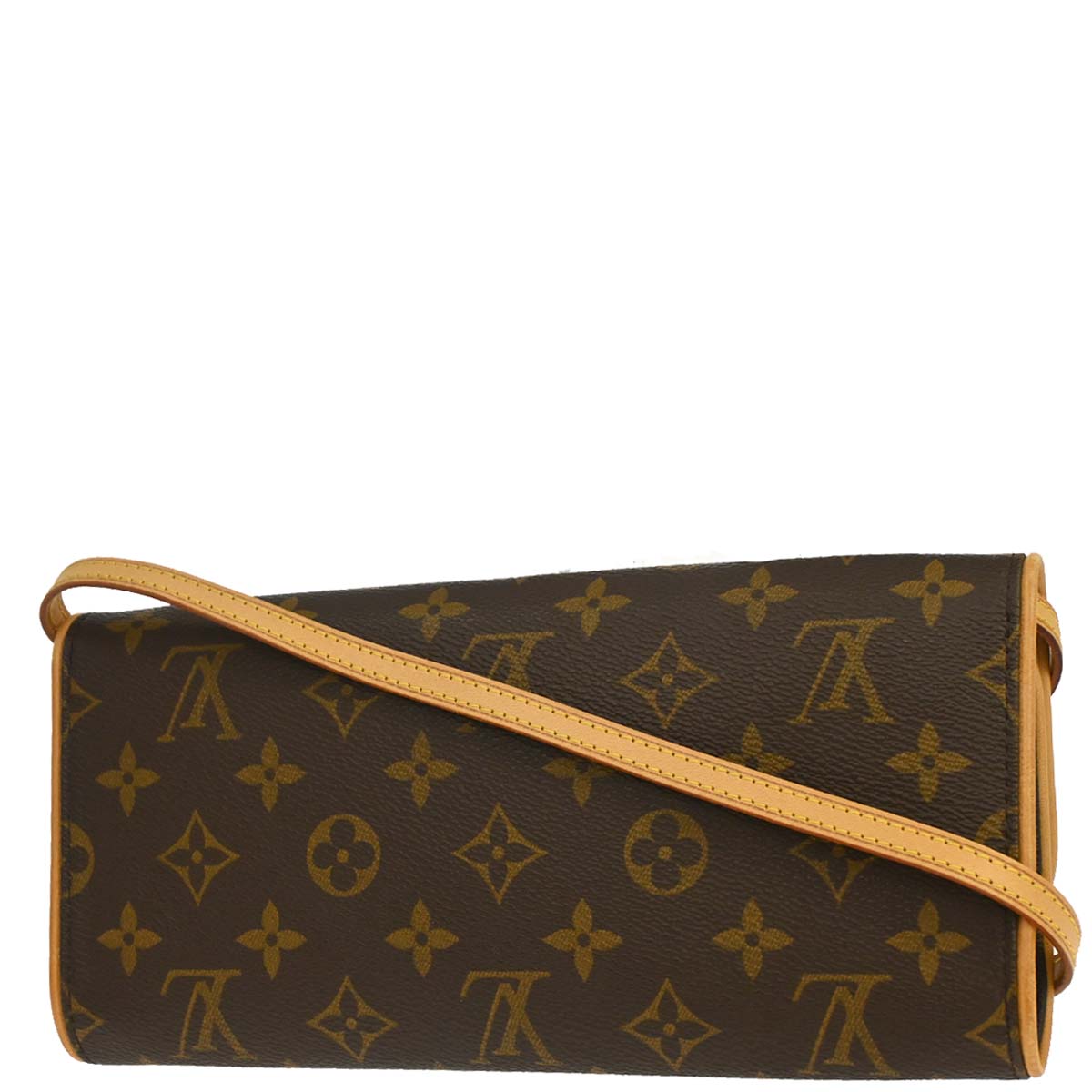 Louis Vuitton 2000 Monogram Pochette Twin GM Shoulder Bag M51852