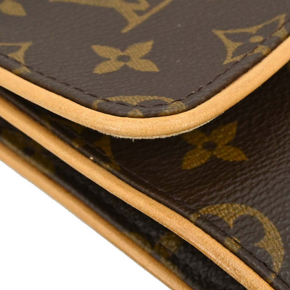 Louis Vuitton 2000 Monogram Pochette Twin GM Shoulder Bag M51852
