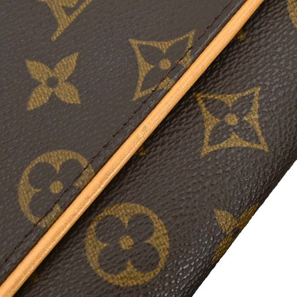 Louis Vuitton 2000 Monogram Pochette Twin GM Shoulder Bag M51852