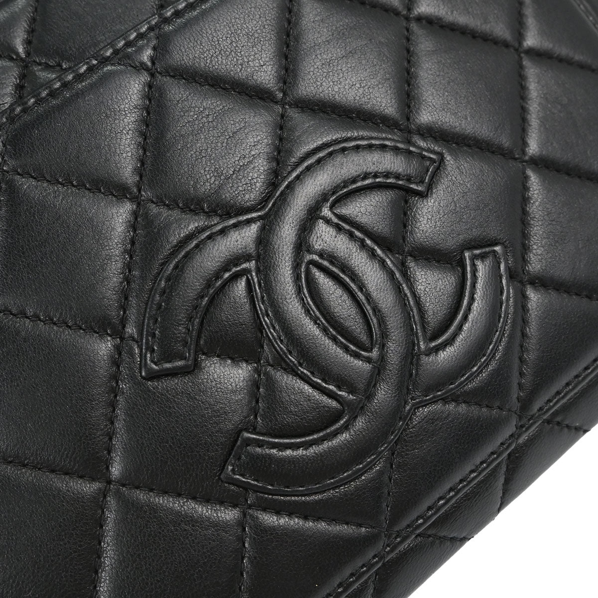 Chanel 2000-2001 Black Lambskin Handbag